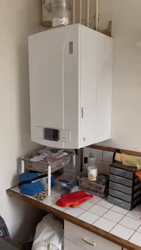 gif d'une cuisine rénové avant / après gif d'une cuisine rénové avant / après